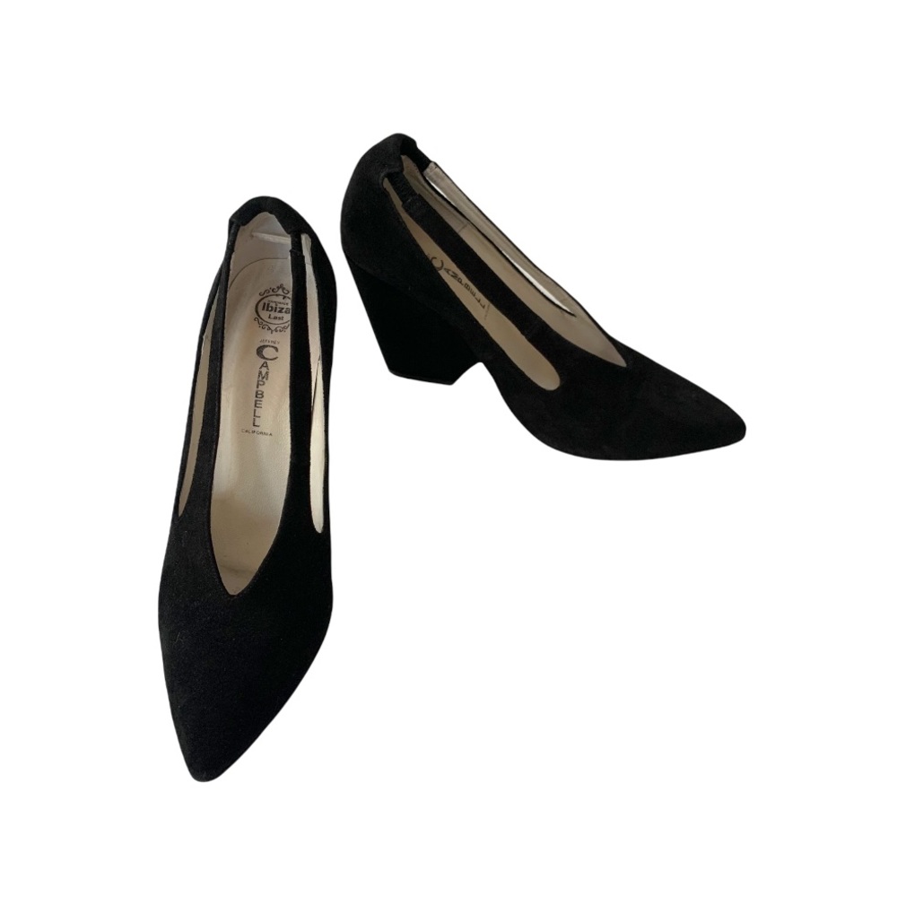 🔥 Jeffrey Campbell Suede Cut Out Pump 8.5